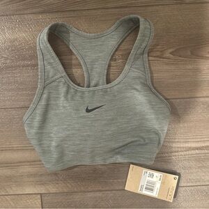 Nike Women's Heathered Gray Sports Bra